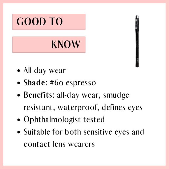 Olay Pencil Eyeliner #60 Espresso - Picture 2 of 2